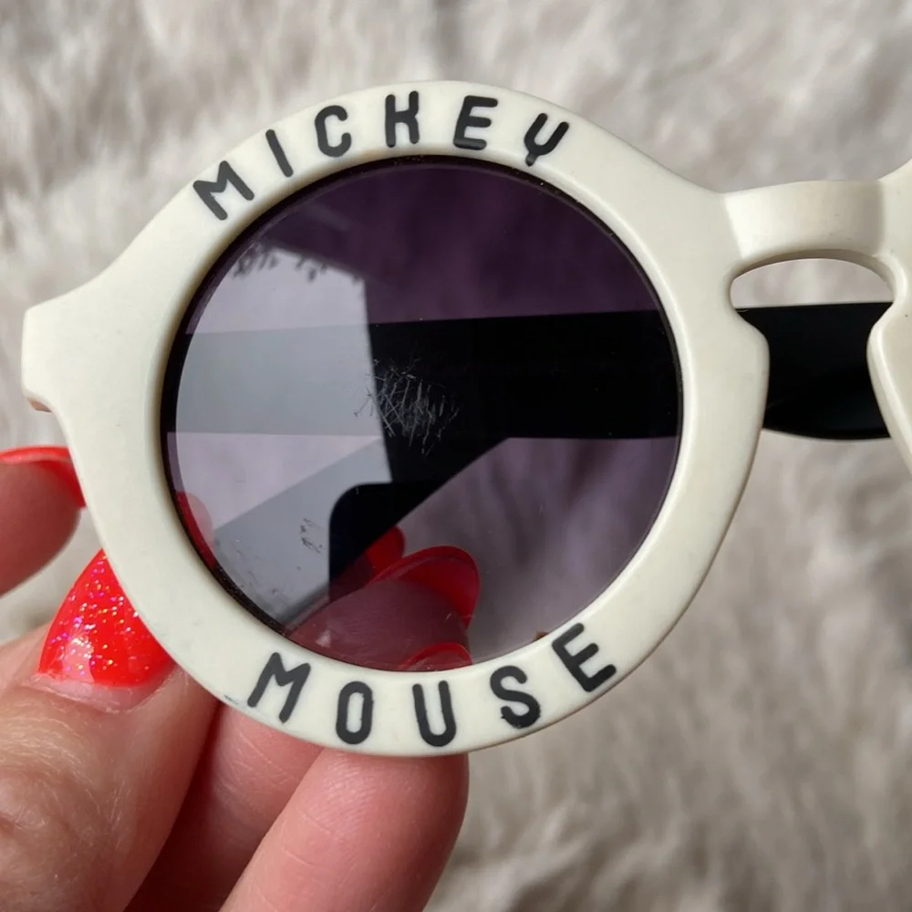 Junk Food x Disney Mickey Mouse sunglasses baby toddler circle frame disneyland